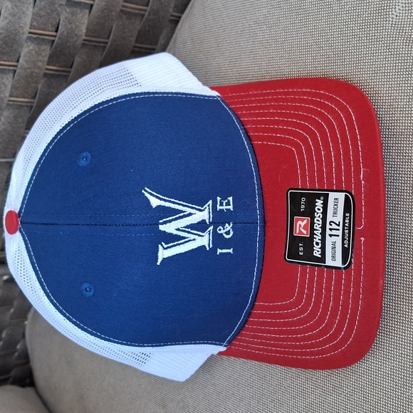Other - Richardson Blue and Red Trucker Hat